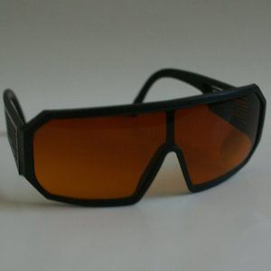 NWT TruVintage 80's 1pc lens wrap around Blade ski/cycling Sports Sunglasses